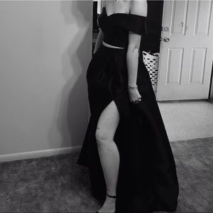 B. Darlin Two-Piece Prom Dress